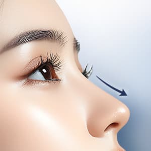 プチ隆鼻術(鼻根・鼻筋)【画像】